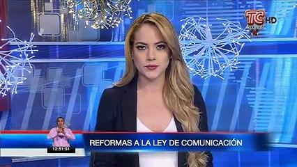 La Asamblea Nacional reformará la Ley de Comunicación