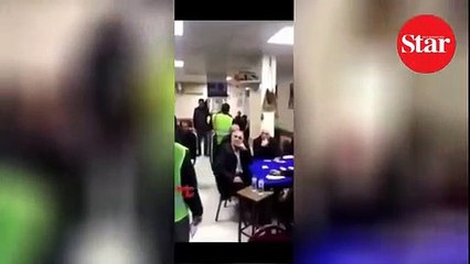 Sarı Yelekli provokatörler kahvehanelerde fitne saçtı