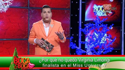 ¿Por qué no quedó Virginia Limongi finalista en el Miss Universo?