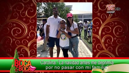 Carolina Jaume asegura que sus navidades han sido tristes