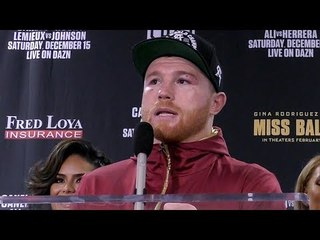 Canelo Álvarez POST FIGHT PRESS CONFERENCE vs. Rocky Fielding