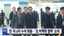 한·러 6자 수석 회동…'北 비핵화 협력' 논의