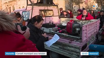 Marseille : conseil municipal sous tension