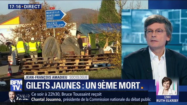 Gilets jaunes: Un 9ème mort
