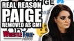 WWE SPOILER! REAL REASON Paige REMOVED As WWE SmackDown GM! | WrestleTalk News 2018
