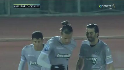 0-3 Aleksandar Prijović Goal - Aittitos Spata vs PAOK 20.12.2018 [HD]