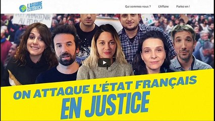 Climat : un million de signatures pour "l'Affaire du siècle"