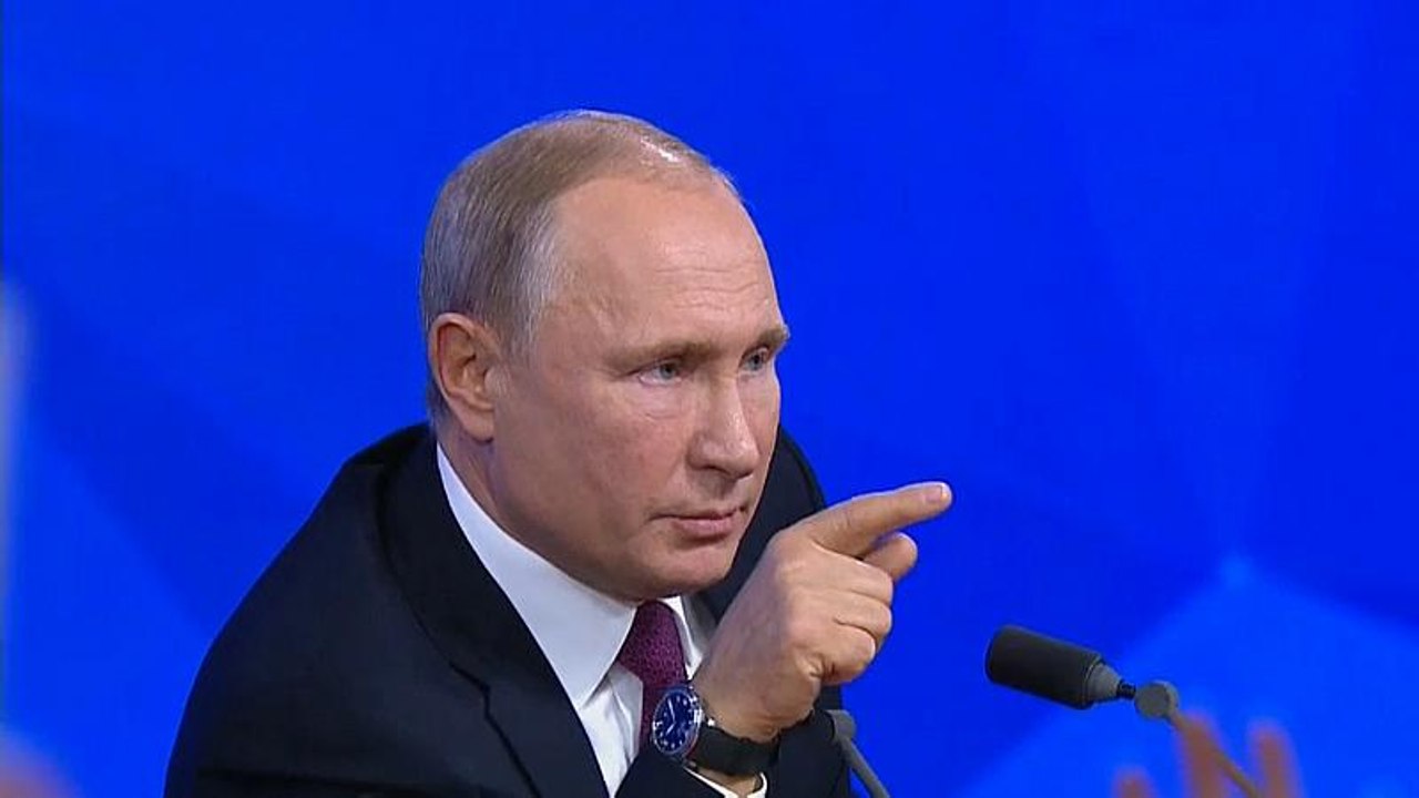 Putins Bilanz für 2018: Euronews-Nachfrage erwünscht