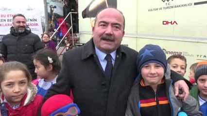 Bolu Mengenli Çocuklar 'Gezen Sinema' ile İlk Kez Sinemaya Gitme Heyecanı Yaşadı