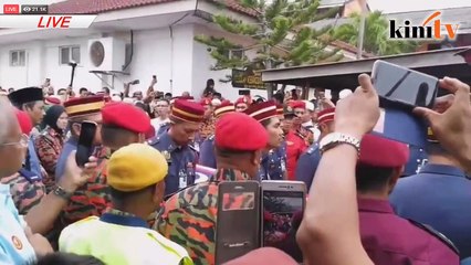 LIVE: Sekitar pengebumian jenazah Adib di Kedah