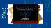 viewEbooks & AudioEbooks Indigenous Nations  Rights in the Balance: An Analysis of the Declaration