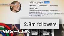 UKG: Miss Universe 2018 Catriona Gray, may 2-million followers na sa instagram