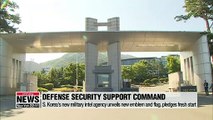 S. Korea's new military intel agency unveils new emblem and flag, pledges fresh start