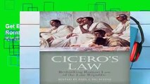 Get Ebooks Trial Cicero s Law: Rethinking Roman Law of the Late Republic For Kindle
