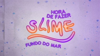 Aprenda a fazer este slime de peixe