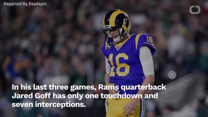 Los Angeles Rams QB Jared Goff Continues To Struggle
