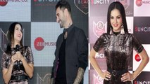 Sunny Leone looks sassy with Daniel Weber at the launch of her new song Lovely Accident | FilmiBeat
