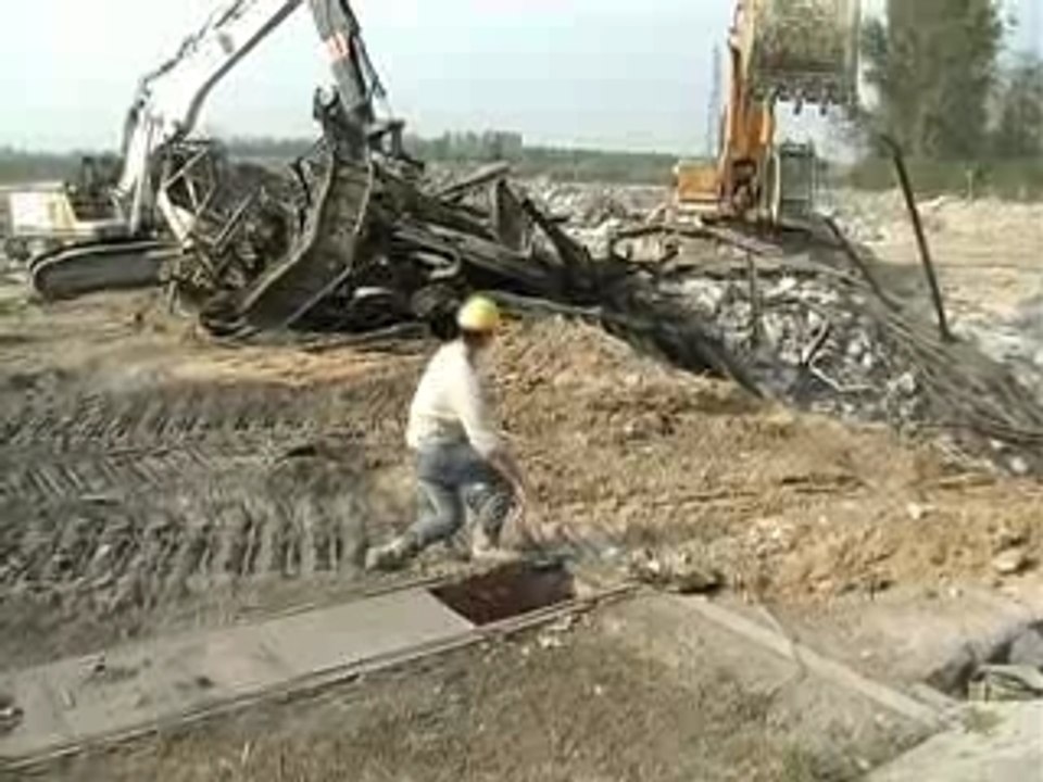 vautre sur le chantier