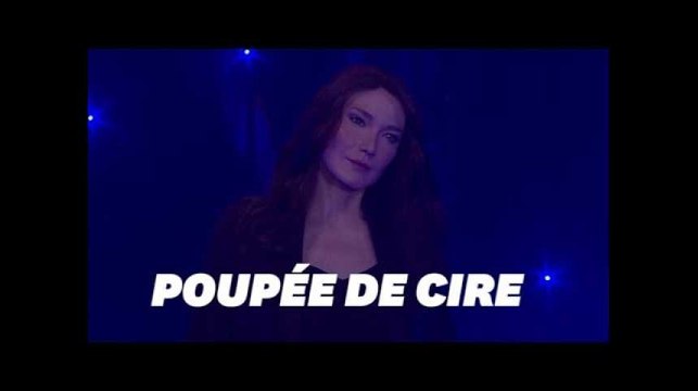Carla Bruni aux côtés de Nicolas Sarkozy au musée Grévin