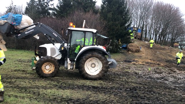 Les gilets jaunes délogés de Brezillet