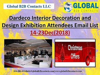 Dardeco Interior Decoration and Design Exhibition Attendees Email List