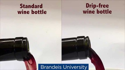 Voici la bouteille de vin qui ne goutte pas