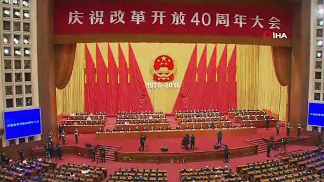 - Çin, Dışa Açılmanın 40’ıncı Yılını Kutluyor- Çin Devlet Başkanı Xi: “dünyanın Çin’e İhtiyacı Var”