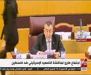 اجتماع عربى بالقاهرة لمواجهه تصعيد إسرائيل ضد الفلسطينين