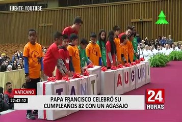 Vaticano: papa Francisco cumplió 82 años