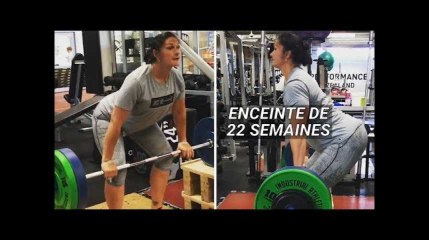 Cette athlète qui fait du sport enceinte interpelle