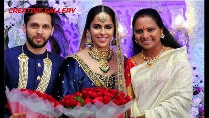Saina Nehwal and  Parupalli Kashyap Wedding Reception Photos