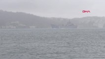 İstanbul - Rus Savaş Gemisi İstanbul Boğazı'ndan Geçti