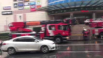 Avm'deki Spor Salonunda Yangın