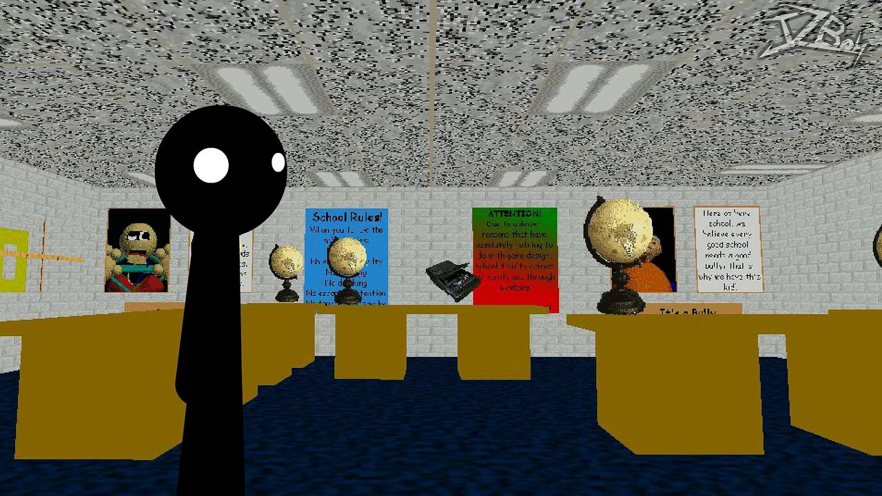 Baldi-Stickman Vs Baldi's Basics in Education and Learning  Animation