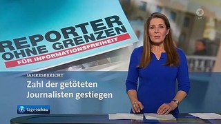 Reporter ohne Grenzen: Zahl der getöteten Journalisten 2018 gestiegen