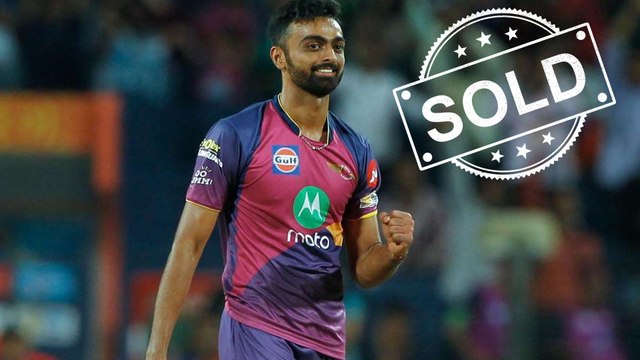 IPL Auction 2019 : Rajasthan Royals Break the Bank Again for Jaydev Unadkat