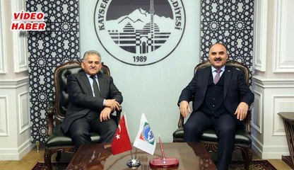 (18 Aralık 2018) VALİ ŞEHMUS GÜNAYDIN  BAŞKAN BÜYÜKKILIÇ’I ZİYARET ETTİ