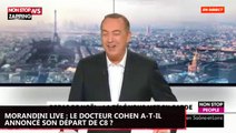 Morandini Live : le Dr Jean-Michel Cohen a-t-il annoncé son départ de C8 ? (vidéo)