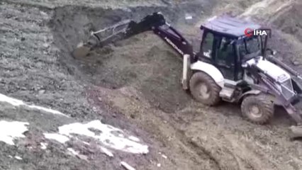 Siirt'te Yağış Nedeniyle Kapanan Yol Ulaşıma Açıldı