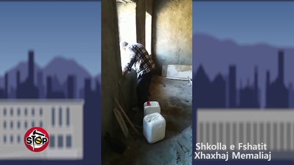 Stop- Banoret e fshatit "Xhaxhaj" ne Memaliaj, rikonstruktojne shkollen nga e para! (17.12.2018)