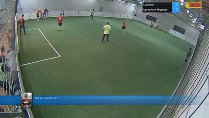 But de thomas (2-3) - Lusitanos  Vs Les tontons flingueurs  - 17/12/18 21:00 - Ligue B