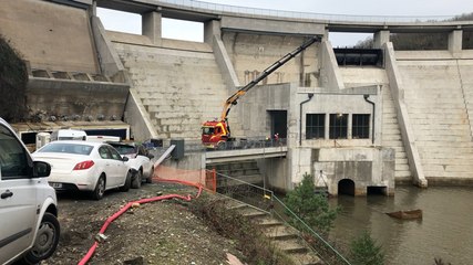 Fin des travaux au barrage de Mervent
