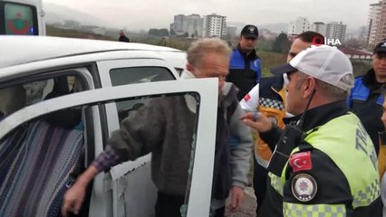 Samsun'da Otomobil Takla Attı: 3 Yaralı