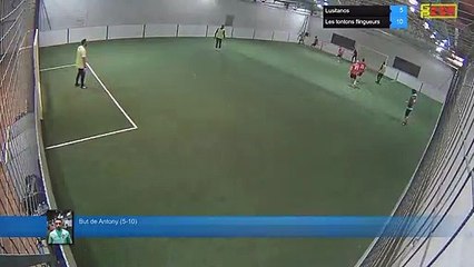 But de Antony (5-10) - Lusitanos  Vs Les tontons flingueurs  - 17/12/18 21:00 - Ligue B