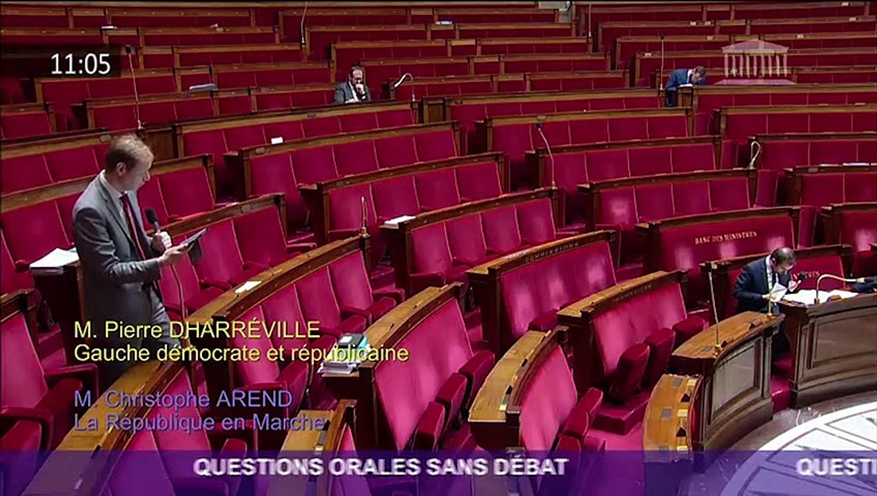 Pierre Dharréville demande le rétabissement de l'égalité républicaine pour Canto Perdrix.