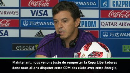 CdM Clubs - Gallardo : "Remporter le tournoi avec River Plate"