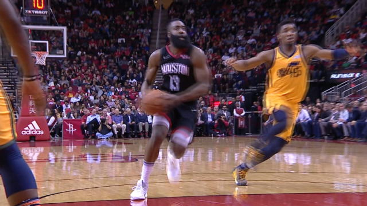 Harden nets 47 points to power Rockets past Jazz