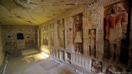 Mısır'da 4.400 yıllık bir mezar bulundu