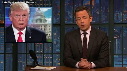 Seth Meyers Says Pelosi Schooled Trump: 'He Looks Like He Had A Panic Attack In A Steam Room'