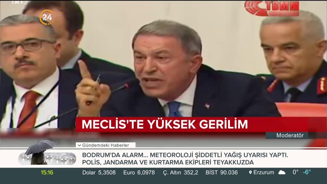 Meclis'te yüksek gerilim